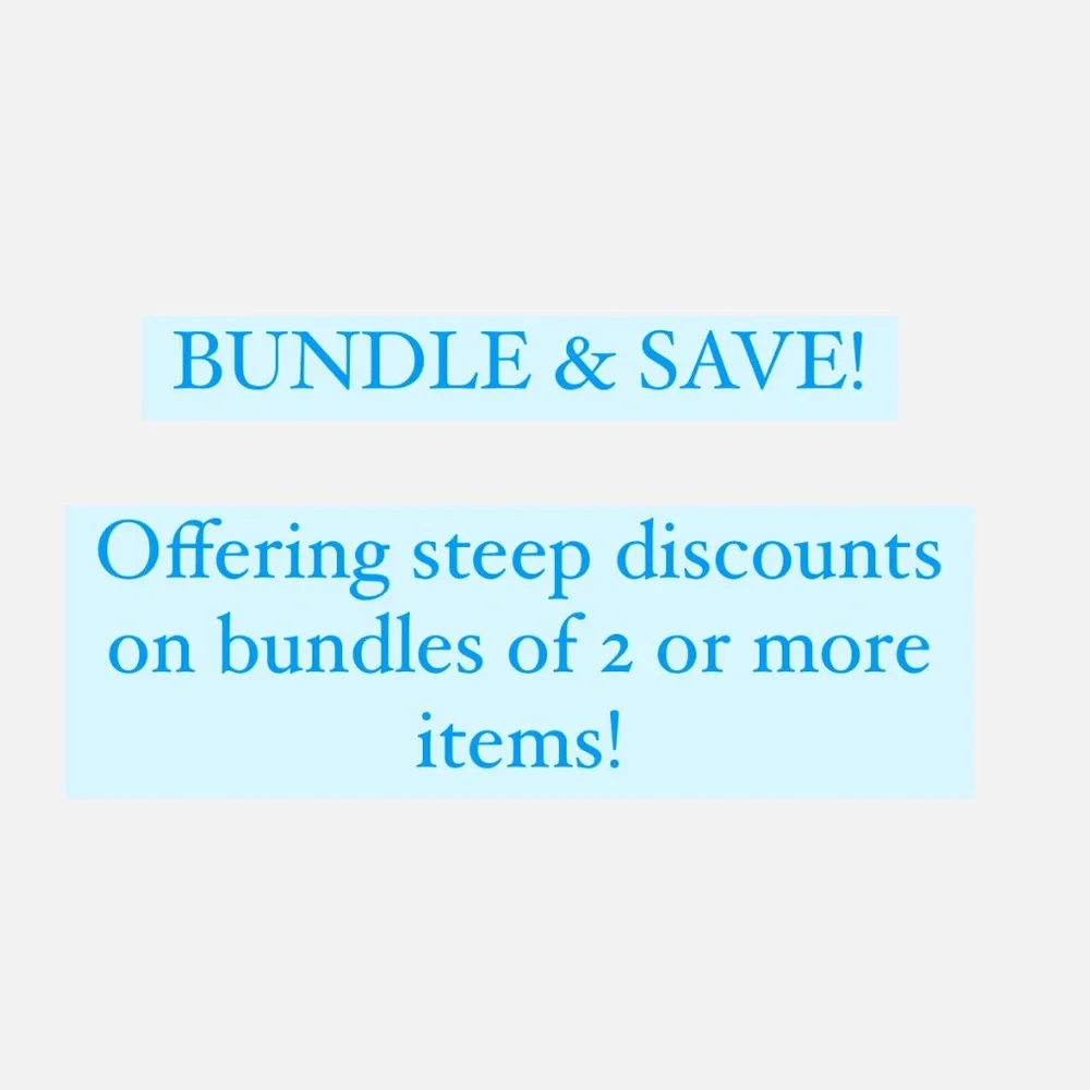 BUNDLE & SAVE! 💐 - Picture 1 of 1